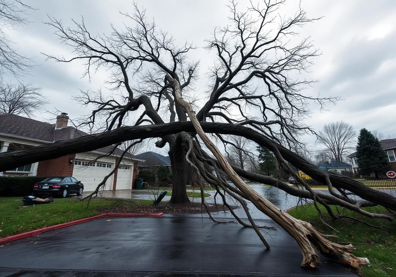 Emergency project — Storm Damage Cleanup